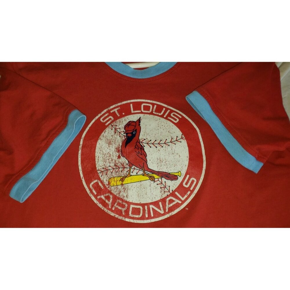 Cooperstown Collection ST LOUIS CARDINALS shirt Youth LARGE 14/16 preowned   UB1